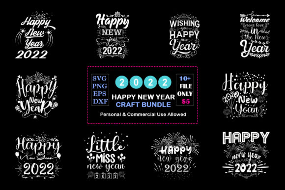 Happy New Year Craft Bundle