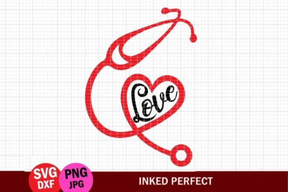 Love Stethoscope: Graphics for Crafts & Small Business Branding