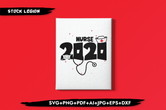 Nurse 2020 Mask Graphics & Crafts