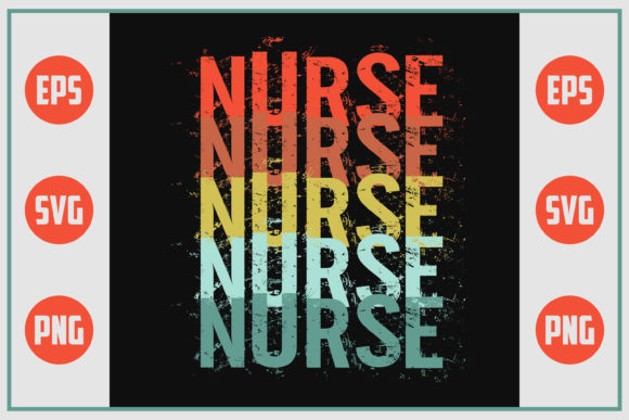 Retro Design - Nurse: Graphics and Crafts