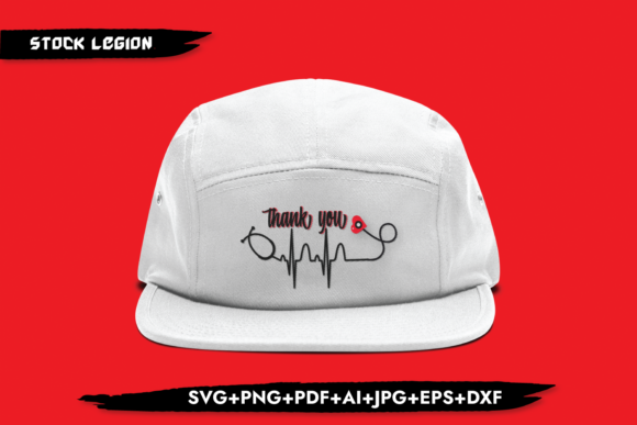 Thank You Stethoscope Graphics and Crafts